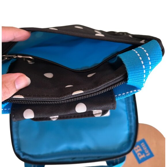 PBTEEN POTTERY BARN TEEN TRAVEL MEDIA BAG DVD CDS JEWELRY ON THE GO NWT - Picture 1 of 4